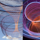 Illustration for article titled Janet Echelman creates beautiful net sculptures that float overhead
